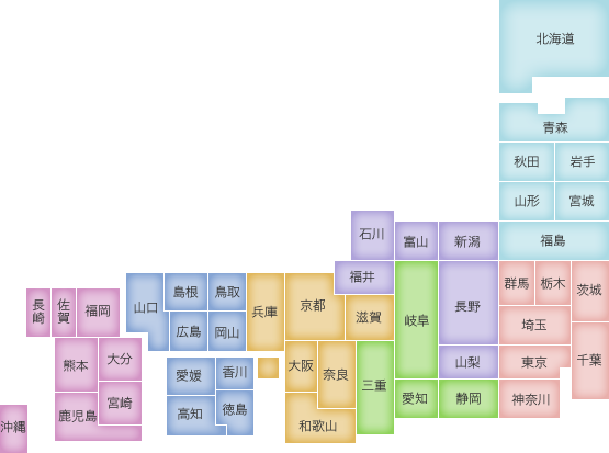 日本地図