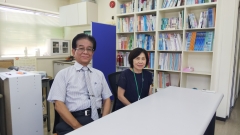 私たちがお出迎えいたします。