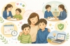 小学生2人の母親